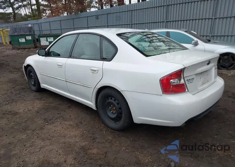 2006 Subaru Legacy 2.5I from USA, damaged, VIN 4S3BL626666205493